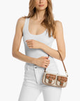 Michael Kors Zoe Small Signature Logo Pochette | LEVISONS