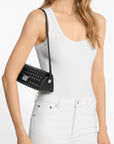 Michael Kors Ludlow Small Studded Leather Convertible Pochette | LEVISONS