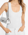 Michael Kors Ludlow Small Studded Leather Convertible Pochette | LEVISONS