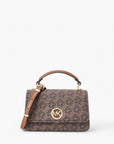 Michael Kors Delancey Small Empire Monogram Crossbody Bag | LEVISONS