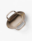 Michael Kors Flora Medium Signature Logo And Pebbled Leather Crossbody Bag | LEVISONS