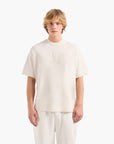 Emporio Armani 100% Cotton Oversized T-Shirt With Embroidered Logo | LEVISONS