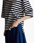 United Colors Of Benetton Woman Oversized Striped T-Shirt | LEVISONS