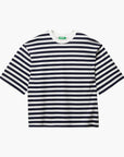 United Colors Of Benetton Woman Oversized Striped T-Shirt | LEVISONS