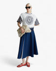 United Colors Of Benetton Woman Oversized Striped T-Shirt | LEVISONS