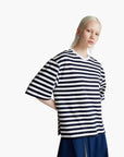 United Colors Of Benetton Woman Oversized Striped T-Shirt | LEVISONS
