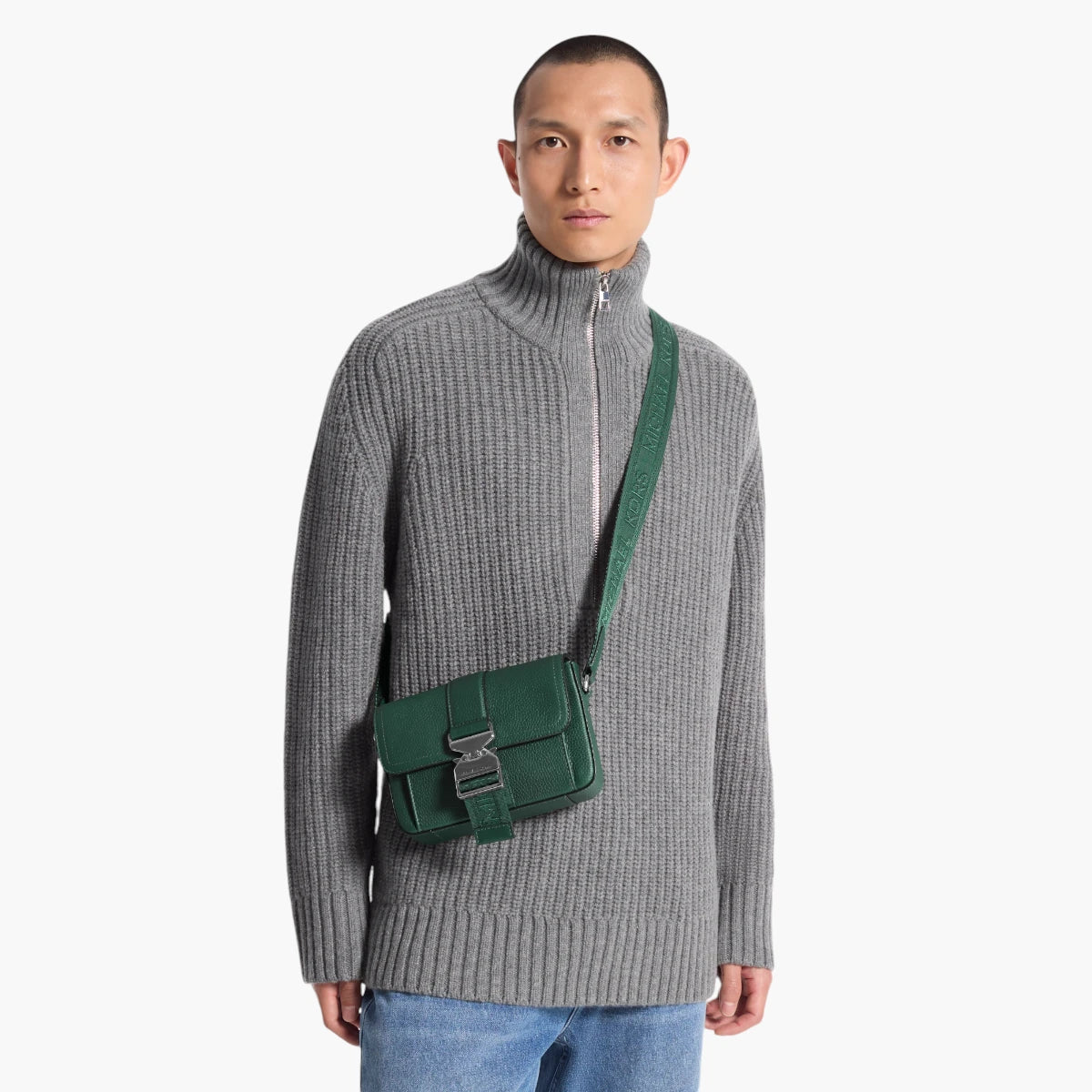 Pebble leather crossbody sale