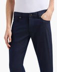 Emporio Armani J06 Slim Fit Stretch Denim With Micro Dots | LEVISONS