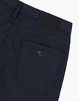 Emporio Armani J06 Slim Fit Stretch Denim With Micro Dots | LEVISONS