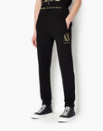 Armani Exchange Icon Contrast Logo Cotton Sweatpants | LEVISONS