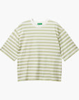 United Colors Of Benetton Woman Oversized Striped T-Shirt | LEVISONS