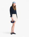 Longchamp Le Pliage Original Pouch Navy | LEVISONS