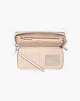 Michael Kors Large Logo Embossed Patent Continental Wallet | LEVISONS