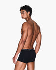 Armani Exchange 3 Pack Cotton Underwear Set With Elasticated Branded Waistband | LEVISONS