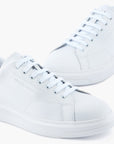 Armani Exchange Action Leather Sneakers | LEVISONS
