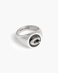 Coach Mens Enamel C Signet Ring | LEVISONS
