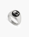 Coach Mens Enamel C Signet Ring | LEVISONS