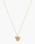 Coach Brushed Pegasus Pendant Necklace | LEVISONS