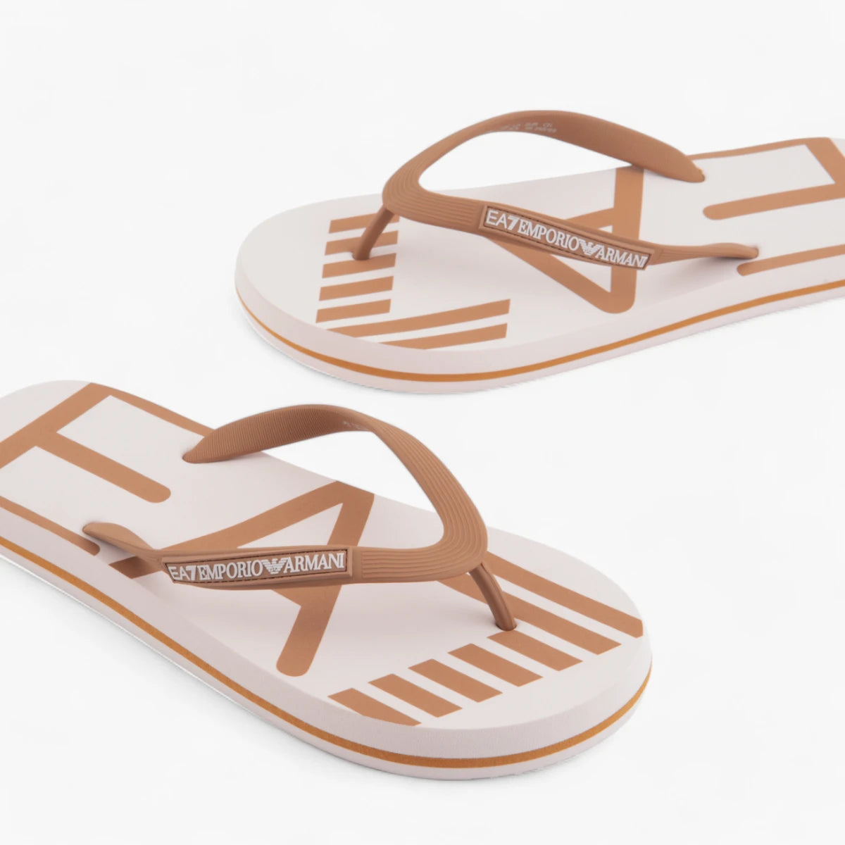 Luxury Flip Flops With Bold Contrast Branding