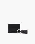 Emporio Armani Leather Card Holder And Keyring | LEVISONS