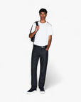 Armani Exchange Regular Fit Cotton Crewneck T-Shirt With Contrasting Logo Tape | LEVISONS