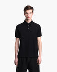 Emporio Armani Regular-Fit Cotton Piqué Polo Shirt | LEVISONS
