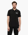 EA7 Tennis Club Cotton Polo Shirt | LEVISONS