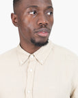 BOSS Black Button-Down Slim-Fit Shirt In Oxford Cotton | LEVISONS