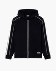 EA7 Regular Fit Logo Series Zip Up Hoodie | LEVISONS