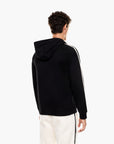 EA7 Regular Fit Logo Series Zip Up Hoodie | LEVISONS