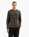 Armani Exchange Icon Cotton Logo Crewneck Sweatshirt | LEVISONS