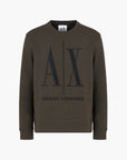 Armani Exchange Icon Cotton Logo Crewneck Sweatshirt | LEVISONS