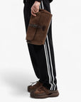 Emporio Armani Asv Trousers With Logo Tape | LEVISONS