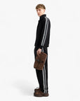 Emporio Armani Asv Trousers With Logo Tape | LEVISONS