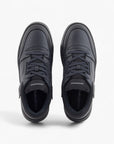 Emporio Armani 90S-Inspired Leather Sneakers | LEVISONS