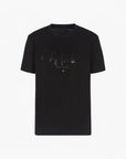 Armani Exchange Regular Fit Cotton Crewneck T-Shirt With Monochromatic Branding | LEVISONS