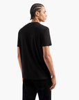 Armani Exchange Regular Fit Cotton Crewneck T-Shirt With Monochromatic Branding | LEVISONS