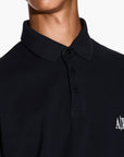 Armani Exchange Icon Regular Fit Cotton Polo Shirt With Embroidered Logo | LEVISONS