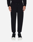 Armani Exchange Relaxed Fit Cotton Joggers With A Drawstring Waistband And Gold Branding | LEVISONS