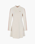 EA7 Regular Fit Turtleneck Dress With Gold Logo Plaque | LEVISONS