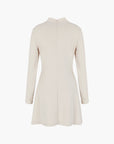 EA7 Regular Fit Turtleneck Dress With Gold Logo Plaque | LEVISONS