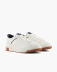 Armani Exchange Embossed Branding Round Toeline Sneakers | LEVISONS
