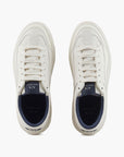 Armani Exchange Embossed Branding Round Toeline Sneakers | LEVISONS