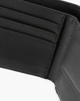 Emporio Armani Leather Wallet With Embossed Pattern And Metal Eagle Logo | LEVISONS