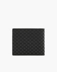 Emporio Armani Leather Wallet With Embossed Pattern And Metal Eagle Logo | LEVISONS
