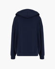 EA7 Regular Fit Hooded Zip Up Sweatshirt With Gold Logo Plaque | LEVISONS