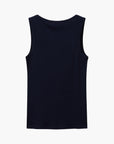 United Colors Of Benetton Woman Dark Blue Tank Top In Pure Cotton | LEVISONS