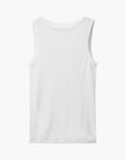 United Colors Of Benetton Woman White Tank Top In Pure Cotton | LEVISONS