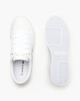 Lacoste Ziane Platform Logo Leather Trainers | LEVISONS