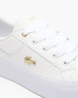 Lacoste Ziane Platform Logo Leather Trainers | LEVISONS
